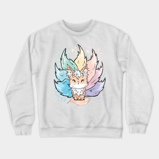 Rainbow Fox Crewneck Sweatshirt